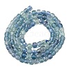 Natural Blue Fluorite Beads Strands GG-CBA0C5B-A05-3