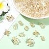 60G 6 Styles Metal Enlaced Transparent Acrylic Beads MACR-YW0003-43-5
