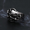 Retro Zinc Alloy Finger Rings for Men WGDA172-01-4