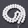 Natural Mashan Jade Round Beads Strands X-G-D263-8mm-XS01-3