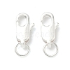 Brass Lobster Claw Clasps KK-H532-18S-1