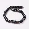 Natural Black Agate Beads Strands G-D169-03A-1