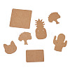 Cactus & Cat & Pineapple & Tree & Square & Rectangle Shape Earring Display Cards EDIS-TA0001-001-4