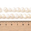 Natural Cultured Freshwater Pearl Beads Strands PEAR-A006-09H-5