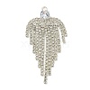 Brass Rhinestone Pendants KK-I715-11S-01-1