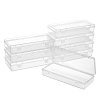 10Pcs Transparent Plastic Bead Containers CON-BC0002-25-1