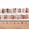 Natural Hematoid Quartz/Ferruginous Quartz Beads Strands G-T141-25-5