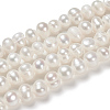 Natural Cultured Freshwater Pearl Beads Strands X1-PEAR-N013-06G-5