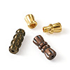 Kissitty 120 Sets 12 Styles Brass Screw Clasps KK-KS0001-24-4