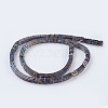 PVD Vacuum Plating Electroplate Non-magnetic Synthetic Hematite Beads Strands G-F534-C-3