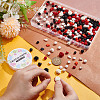 Halloween Theme DIY Stretch Bracelet Kits DIY-UN0007-77-4