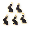 Alloy Enamel Pendants ENAM-S121-091D-2