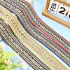 10 Yards Ethnic Style Polyester Ribbon for Sewing Decoration OCOR-CY0001-86D-3