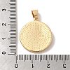 Real 18K Gold Plated Zodiac Theme Brass Pendants KK-M273-04L-G-3