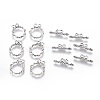 Tibetan Style Alloy Toggle Clasps LS-LF10797Y-NF-2