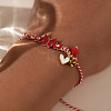 Evil Eye & Butterfly Alloy Enamel Link Bracelets ZB1063-4