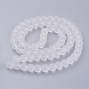 Baking Paint Transparent Glass Bead Strands X-GLAA-S031-12mm-13-3