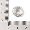 Rack Plating Brass & Cubic Zirconia Pendants KK-Z047-07P-M-RS-3