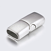 Tarnish Resistant 304 Stainless Steel Magnetic Clasps with Glue-in Ends X-STAS-P181-25P-1