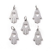 Non-Tarnish 304 Stainless Steel Pendants LS-STAS-Q201-T453S-2