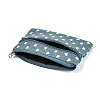 Heart Pattern Cotton Cloth Wallets AJEW-N003-03-4