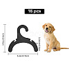 Plastic Plastic Clothes Hanger for Dog Cat AJEW-WH0258-652C-2