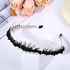 Natural Obsidian Hair Bands PW-WG137AD-16-1