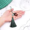 Acorn Wood Diffuser Pendant Decorations HJEW-WH0042-54B-3