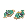 Alloy Enamel Pendants ENAM-Q448-09LG-02-2