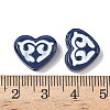 Dyed & Heated Baking Paint Glass Beads LAMP-D004-02H-3