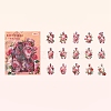 30Pcs 15 Styles Vase PET Stickers PW-WGE6E54-03-1