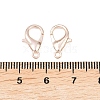 Zinc Alloy Lobster Claw Clasps X-E105-RG-5