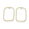 Alloy Open Back Bezel Pendants LS-PALLOY-S121-81B-2