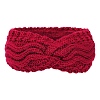 Polyacrylonitrile Fiber Yarn Warmer Headbands with Velvet COHT-PW0001-24K-1