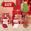 1Set Christmas Theme DIY Crochet Kit for Beginners DIY-SC0027-78A-2