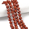 Natural Red Jasper Beads Strands G-C267-B22-1