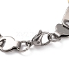 304 Stainless Steel Mariner Link Chain Bracelets BJEW-B078-58GP-3