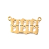 304 Stainless Steel Pendants STAS-D382-04H-G-1