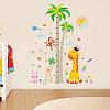 PVC Height Growth Chart Wall Sticker DIY-WH0232-038-4