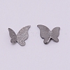 Textured Alloy Cabochons MRMJ-WH0071-40-1