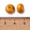 Baking Paint Opaque Glass Beads GL-CBAF5F7-01B-3
