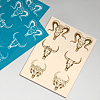 Silk Screen Printing Stencil DIY-WH0341-281-6