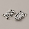 Tibetan Style Alloy Pendant Rhinestone Settings FIND-CJC0016-16C-1