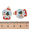 Alloy Enamel Pendants ENAM-I061-01KCG-03-3