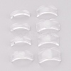 8Pcs 8 Sizes Plastic Invisible Ring Size Adjuster X-TOOL-H005-01-4