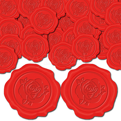 Adhesive Wax Seal Stickers DIY-CP0010-69G-1