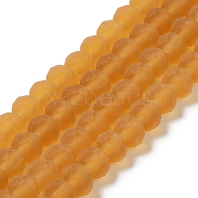 Transparent Glass Beads Strands EGLA-A034-T6mm-MD04-1