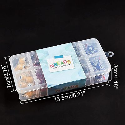 Handmade Lampwork Beads LAMP-NB0001-03-1