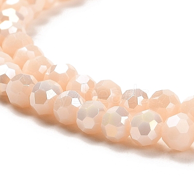 Opaque Glass Beads Stands EGLA-A035-P3mm-B05-1