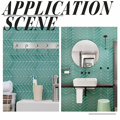 3D PET Self-Adhesive Waterproof Arrow Pattern Wall Sign Stickers DIY-WH0308-145-1